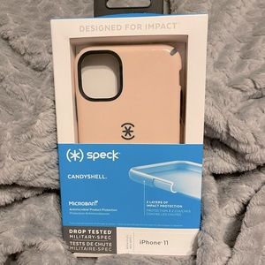 pink iPhone 11 speck case